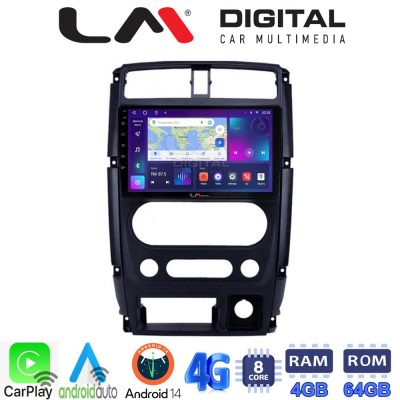 LM Digital - LM ZC8186 GPS Οθόνη OEM Multimedia Αυτοκινήτου για SUZUKI JIMNY 2007 > 2018   (CarPlay/AndroidAuto/BT/GPS/WIFI/GPRS)