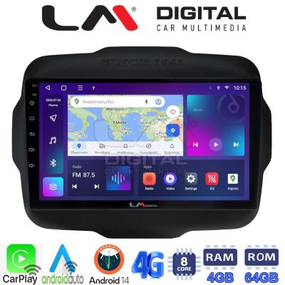 LM Digital - LM ZC8273 GPS Οθόνη OEM Multimedia Αυτοκινήτου για Jeep Gran Cherokee 2014 > (CarPlay/AndroidAuto/BT/GPS/WIFI/GPRS)