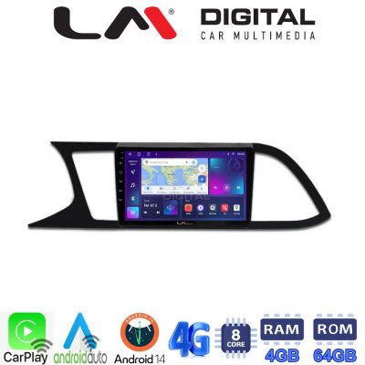 LM Digital - LM ZC8306 GPS Οθόνη OEM Multimedia Αυτοκινήτου για SEAT LEON 2012>  (CarPlay/AndroidAuto/BT/GPS/WIFI/GPRS)