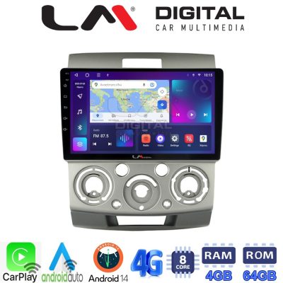 LM Digital - LM ZC8360 GPS Οθόνη OEM Multimedia Αυτοκινήτου για MAZDA BT 50  & FORD RANGER 2006>2011 (CarPlay/AndroidAuto/BT/GPS/WIFI/GPRS)