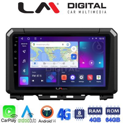 LM Digital - LM ZC8570 GPS Οθόνη OEM Multimedia Αυτοκινήτου για SUZUKI JIMNY 2018> (CarPlay/AndroidAuto/BT/GPS/WIFI/GPRS)