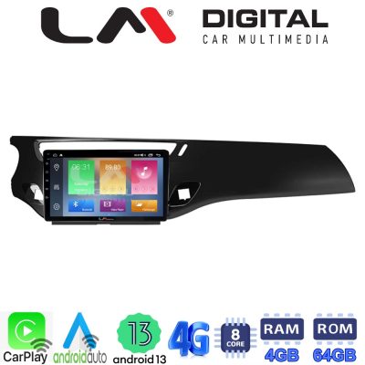 LM Digital - LM ZC8940B GPS Οθόνη OEM Multimedia Αυτοκινήτου για Citroen C3 /DS3 2009 > 2016 (CarPlay/AndroidAuto/BT/GPS/WIFI/GPRS)