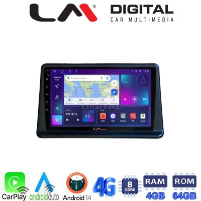 LM Digital - LM ZC8998 GPS Οθόνη OEM Multimedia Αυτοκινήτου για Mitsubishi Pajero 1996 > 2003 (CarPlay/AndroidAuto/BT/GPS/WIFI/GPRS)