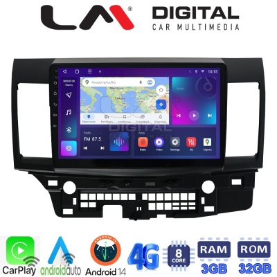 LM Digital - LM ZE8037 GPS Οθόνη OEM Multimedia Αυτοκινήτου για MITSUBISHI LANCER 2008> (CarPlay/AndroidAuto/BT/GPS/WIFI/GPRS)