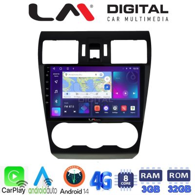 LM Digital - LM ZE8262 GPS Οθόνη OEM Multimedia Αυτοκινήτου για SUBARU IMPREZA-FORESTER 2013> (CarPlay/AndroidAuto/BT/GPS/WIFI/GPRS)