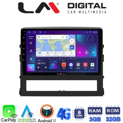 LM Digital - LM ZE8386 GPS Οθόνη OEM Multimedia Αυτοκινήτου για Toyota Land Cruiser 2016 (CarPlay/AndroidAuto/BT/GPS/WIFI/GPRS)
