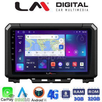 LM Digital - LM ZE8570 GPS Οθόνη OEM Multimedia Αυτοκινήτου για SUZUKI JIMNY 2018> (CarPlay/AndroidAuto/BT/GPS/WIFI/GPRS)