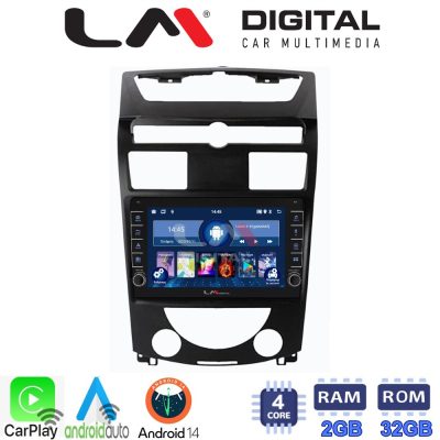 LM Digital - LM ZG4014 GPS Οθόνη OEM Multimedia Αυτοκινήτου για Ssangyong Rexton 2006>2015 (CarPlay/AndroidAuto/BT/GPS/WIFI/GPRS)