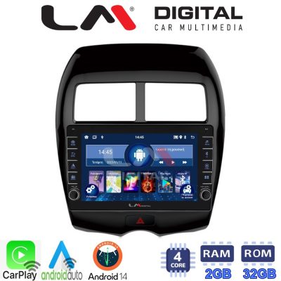 LM Digital - LM ZG4026 GPS Οθόνη OEM Multimedia Αυτοκινήτου για MITSUBISHI ASX 2008> (CarPlay/AndroidAuto/BT/GPS/WIFI/GPRS)
