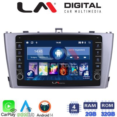 LM Digital - LM ZG4027 GPS Οθόνη OEM Multimedia Αυτοκινήτου για TOYOTA AVENSIS T27 2009 > 2016  (CarPlay/AndroidAuto/BT/GPS/WIFI/GPRS)