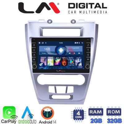 LM Digital - LM ZG4047 GPS Οθόνη OEM Multimedia Αυτοκινήτου για Ford Fusion 2012>2017 (CarPlay/AndroidAuto/BT/GPS/WIFI/GPRS)
