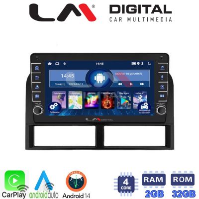 LM Digital - LM ZG4201 GPS Οθόνη OEM Multimedia Αυτοκινήτου για Jeep Gran Cherokee 1999 > 2004 (CarPlay/AndroidAuto/BT/GPS/WIFI/GPRS)
