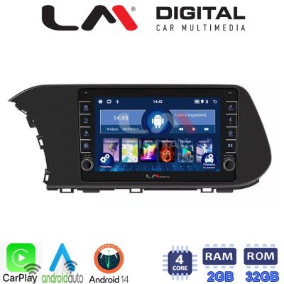 LM Digital - LM ZG4229 GPS Οθόνη OEM Multimedia Αυτοκινήτου για Hyundai i20 2021 > (CarPlay/AndroidAuto/BT/GPS/WIFI/GPRS)
