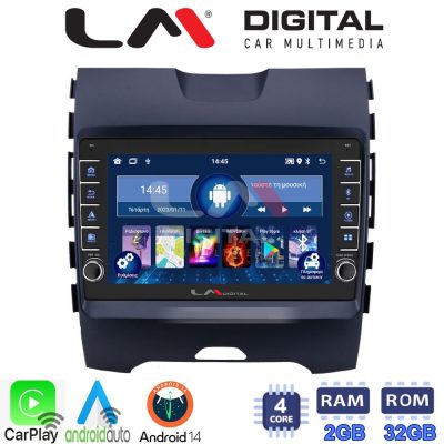 LM Digital - LM ZG4248 GPS Οθόνη OEM Multimedia Αυτοκινήτου για Ford Edge 2016 > (CarPlay/AndroidAuto/BT/GPS/WIFI/GPRS)