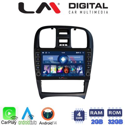 LM Digital - LM ZG4260 GPS Οθόνη OEM Multimedia Αυτοκινήτου για Hyundai Sonata 2000 > 2006 (CarPlay/AndroidAuto/BT/GPS/WIFI/GPRS)