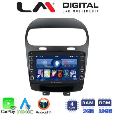 LM Digital - LM ZG4261 GPS Οθόνη OEM Multimedia Αυτοκινήτου για Fiat Freemont 2008> (CarPlay/AndroidAuto/BT/GPS/WIFI/GPRS)