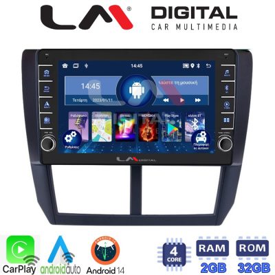 LM Digital - LM ZG4272 GPS Οθόνη OEM Multimedia Αυτοκινήτου για SUBARU IMPREZA-FORESTER 2009>2012 (CarPlay/AndroidAuto/BT/GPS/WIFI/GPRS)