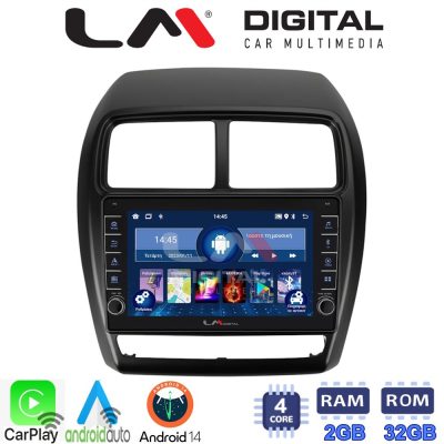 LM Digital - LM ZG4318 GPS Οθόνη OEM Multimedia Αυτοκινήτου για Mitsubishi ASX 2020 > 2023 (CarPlay/AndroidAuto/BT/GPS/WIFI/GPRS)