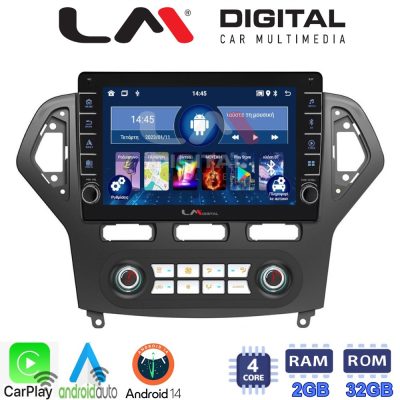 LM Digital - LM ZG4367C GPS Οθόνη OEM Multimedia Αυτοκινήτου για FORD MONDEO 2007 > 2010 (CarPlay/AndroidAuto/BT/GPS/WIFI/GPRS)