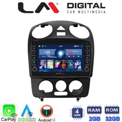 LM Digital - LM ZG4408 GPS Οθόνη OEM Multimedia Αυτοκινήτου για VW BEETLE 2003 > 2010 (CarPlay/AndroidAuto/BT/GPS/WIFI/GPRS)