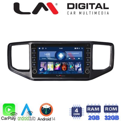 LM Digital - LM ZG4486 GPS Οθόνη OEM Multimedia Αυτοκινήτου για VW Amarok 2017 > 2021 (CarPlay/AndroidAuto/BT/GPS/WIFI/GPRS)