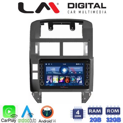 LM Digital - LM ZG4582 GPS Οθόνη OEM Multimedia Αυτοκινήτου για VW POLO 2002>2010 (CarPlay/AndroidAuto/BT/GPS/WIFI/GPRS)