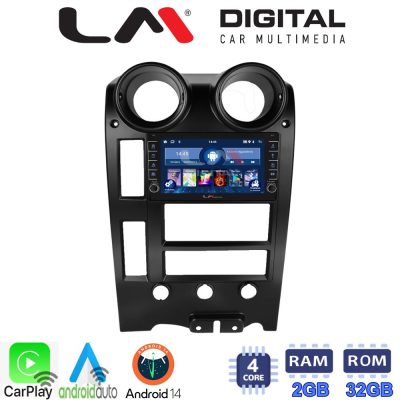 LM Digital - LM ZG4724 GPS Οθόνη OEM Multimedia Αυτοκινήτου για Hummer H2 2002 > 2008 (CarPlay/AndroidAuto/BT/GPS/WIFI/GPRS)