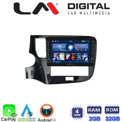 LM Digital - LM ZG4894 GPS Οθόνη OEM Multimedia Αυτοκινήτου για Mitsubishi Outlander 2020 > (CarPlay/AndroidAuto/BT/GPS/WIFI/GPRS)