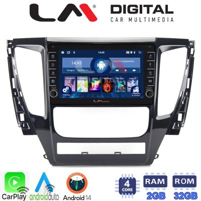 LM Digital - LM ZG4992 GPS Οθόνη OEM Multimedia Αυτοκινήτου για Mitsubishi Pajero 2014> (CarPlay/AndroidAuto/BT/GPS/WIFI/GPRS)