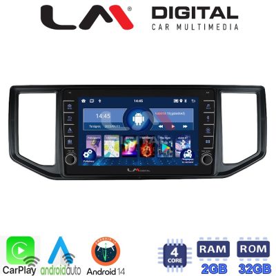 LM Digital - LM ZG4997 GPS Οθόνη OEM Multimedia Αυτοκινήτου για VW CRAFTER  2017 > 2021
MAN TGE  2017 > (CarPlay/AndroidAuto/BT/GPS/WIFI/GPRS)