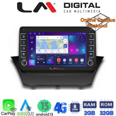LM Digital - LM ZG8152B GPS Οθόνη OEM Multimedia Αυτοκινήτου για 0 (CarPlay/AndroidAuto/BT/GPS/WIFI/GPRS)