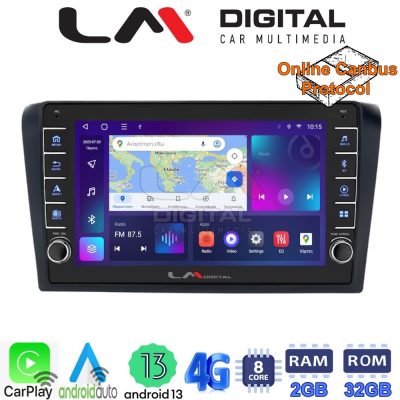 LM Digital - LM ZG8161 GPS Οθόνη OEM Multimedia Αυτοκινήτου για MAZDA 3 2003 > 2008 (CarPlay/AndroidAuto/BT/GPS/WIFI/GPRS)