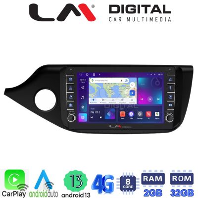 LM Digital - LM ZG8216 GPS Οθόνη OEM Multimedia Αυτοκινήτου για KIA CEED 2013 > 2016  (CarPlay/AndroidAuto/BT/GPS/WIFI/GPRS)