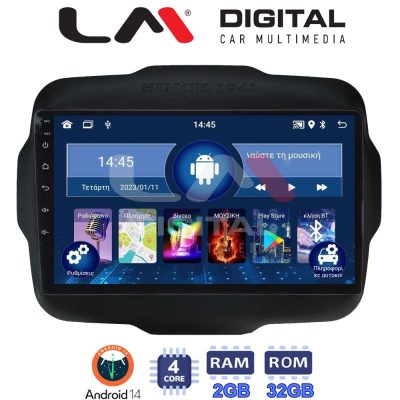 LM Digital - LM ZL4273 GPS Οθόνη OEM Multimedia Αυτοκινήτου για Jeep Gran Cherokee 2014 > (BT/GPS/WIFI)
