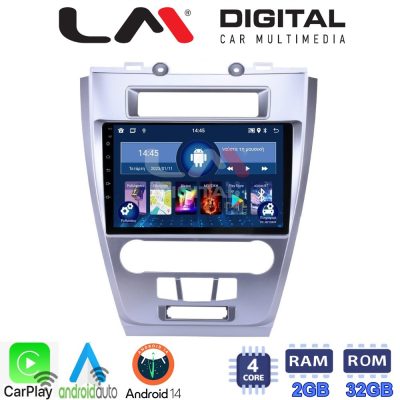 LM Digital - LM ZN4047 GPS Οθόνη OEM Multimedia Αυτοκινήτου για Ford Fusion 2012>2017 (CarPlay/AndroidAuto/BT/GPS/WIFI/GPRS)