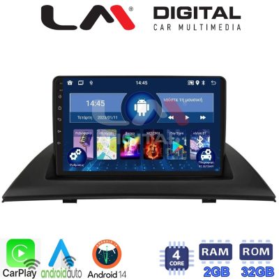 LM Digital - LM ZN4103 GPS Οθόνη OEM Multimedia Αυτοκινήτου για BMW X3 2003 > 2010 (CarPlay/AndroidAuto/BT/GPS/WIFI/GPRS)
