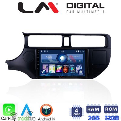 LM Digital - LM ZN4124 GPS Οθόνη OEM Multimedia Αυτοκινήτου για KIA RIO 2015 > (CarPlay/AndroidAuto/BT/GPS/WIFI/GPRS)