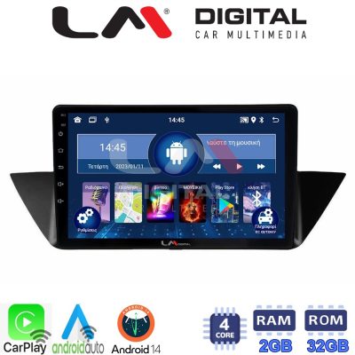 LM Digital - LM ZN4219 GPS Οθόνη OEM Multimedia Αυτοκινήτου για BMW X1 (E84) 2009>2014 (CarPlay/AndroidAuto/BT/GPS/WIFI/GPRS)