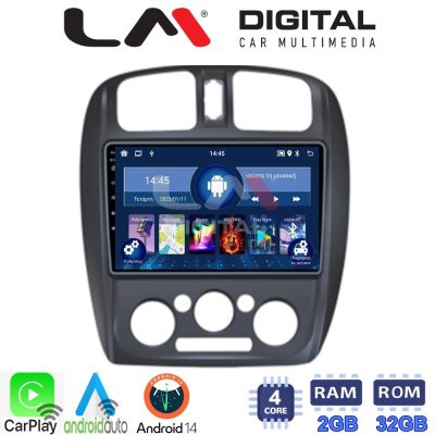 LM Digital - LM ZN4325 GPS Οθόνη OEM Multimedia Αυτοκινήτου για MAZDA 323 1999>2004 (CarPlay/AndroidAuto/BT/GPS/WIFI/GPRS)