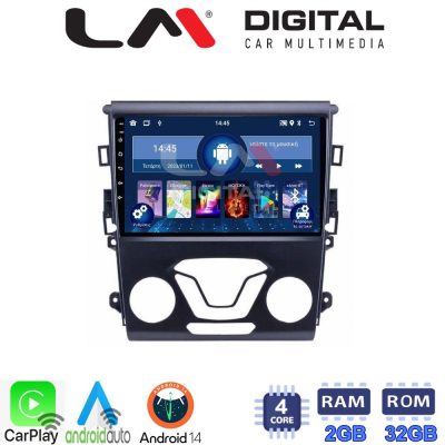 LM Digital - LM ZN4369 GPS Οθόνη OEM Multimedia Αυτοκινήτου για FORD MONDEO 2014> (CarPlay/AndroidAuto/BT/GPS/WIFI/GPRS)