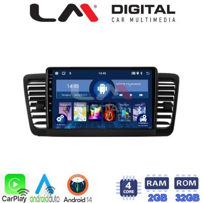 LM Digital - LM ZN4525 GPS Οθόνη OEM Multimedia Αυτοκινήτου για SUBARU LEGACY 2002> (CarPlay/AndroidAuto/BT/GPS/WIFI/GPRS)