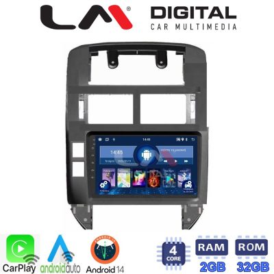 LM Digital - LM ZN4582 GPS Οθόνη OEM Multimedia Αυτοκινήτου για VW POLO 2002>2010 (CarPlay/AndroidAuto/BT/GPS/WIFI/GPRS)