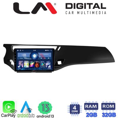 LM Digital - LM ZN4940B GPS Οθόνη OEM Multimedia Αυτοκινήτου για Citroen C3 /DS3 2009 > 2016 (CarPlay/AndroidAuto/BT/GPS/WIFI/GPRS)