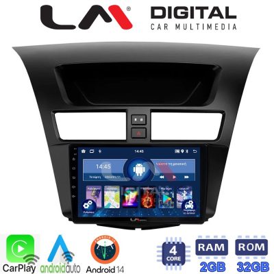 LM Digital - LM ZN4994 GPS Οθόνη OEM Multimedia Αυτοκινήτου για Mazda BT50 2012 > 2018 (CarPlay/AndroidAuto/BT/GPS/WIFI/GPRS)