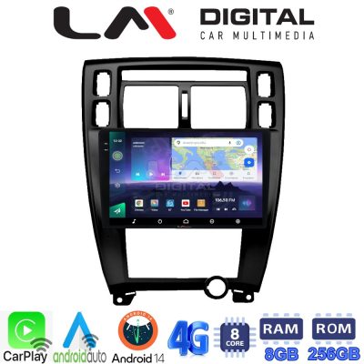 LM Digital - LM ZQ8006B GPS Οθόνη OEM Multimedia Αυτοκινήτου για TUCSON 2004 > 2010 (CarPlay/AndroidAuto/BT/GPS/WIFI/GPRS)