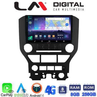 LM Digital - LM ZQ8240 GPS Οθόνη OEM Multimedia Αυτοκινήτου για FORD MASTUNG  > 2015 (CarPlay/AndroidAuto/BT/GPS/WIFI/GPRS)