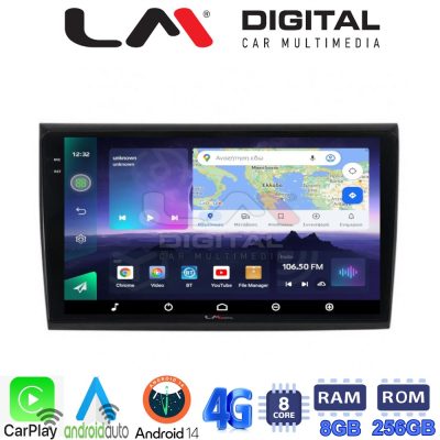 LM Digital - LM ZQ8250 GPS Οθόνη OEM Multimedia Αυτοκινήτου για Fiat Bravo 2007> (CarPlay/AndroidAuto/BT/GPS/WIFI/GPRS)