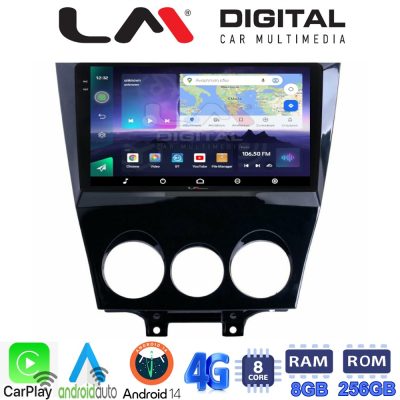LM Digital - LM ZQ8301 GPS Οθόνη OEM Multimedia Αυτοκινήτου για Mazda RX8 2001>2008 (CarPlay/AndroidAuto/BT/GPS/WIFI/GPRS)