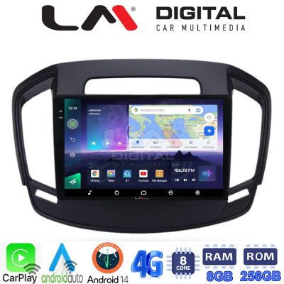 LM Digital - LM ZQ8338 GPS Οθόνη OEM Multimedia Αυτοκινήτου για OPEL INSIGNIA  2014> (CarPlay/AndroidAuto/BT/GPS/WIFI/GPRS)