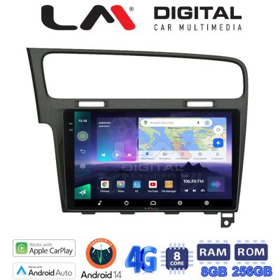 LM Digital - LM ZQ8591B GPS Οθόνη OEM Multimedia Αυτοκινήτου για 0 (CarPlay/AndroidAuto/BT/GPS/WIFI/GPRS)